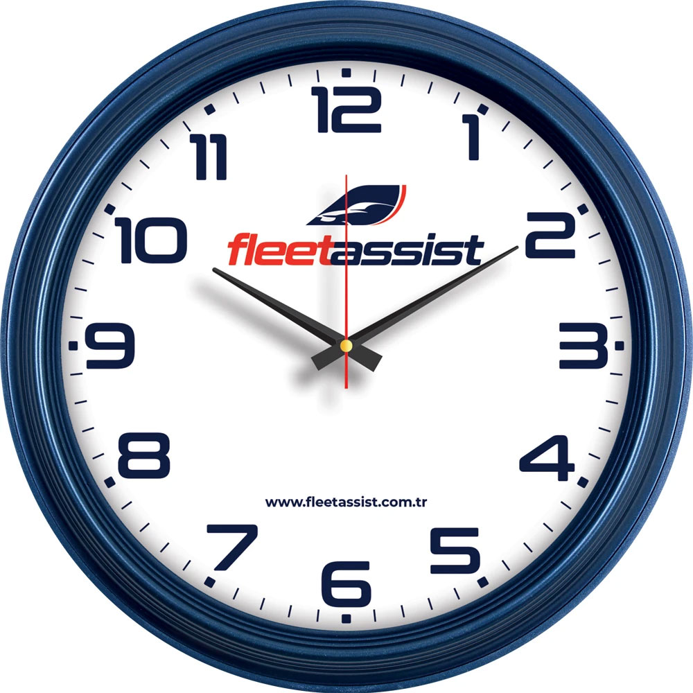 V30-504-L Logo Baskili Duvar Saati Fiyati