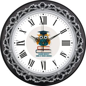 V30-506-A Logo Baskili Duvar Saati Fiyati