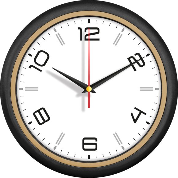 V30-510-S Logo Baskili Duvar Saati Fiyati