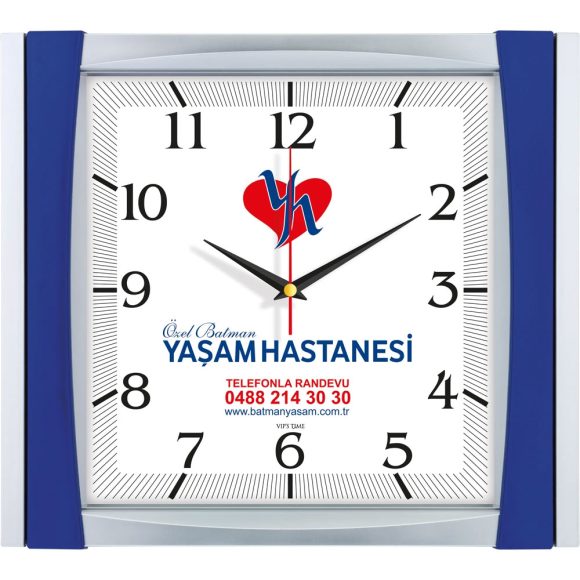 V30-515-L Logo Baskili Duvar Saati Fiyati