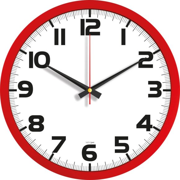 V30-534-K Logo Baskili Duvar Saati Fiyati