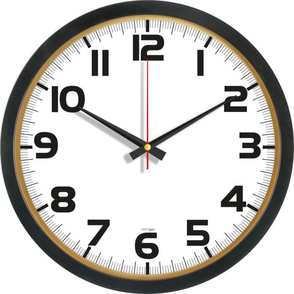 V30-534-S Logo Baskili Duvar Saati Fiyati