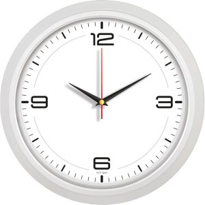 V30-551-L Logo Baskili Duvar Saati Fiyati