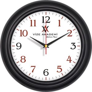 V30-860-K Logo Baskili Duvar Saati Fiyati