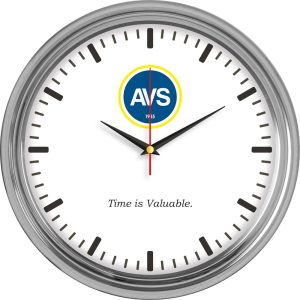 V30-920-B Logo Baskili Duvar Saati Fiyati