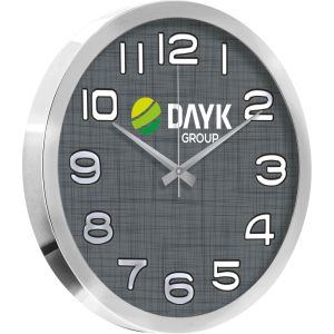 V30-985-B Logo Baskili Duvar Saati Fiyati