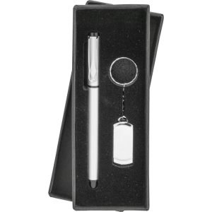 9210-16GB-L Lacivert USB Kalem Set Logolu Promosyon Fiyati küçük görsel