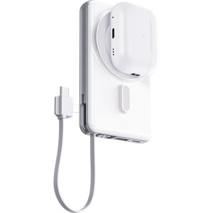 PWB-10 Beyaz 4 in 1 MagSafe Promosyon Powerbank Fiyatlari küçük görsel