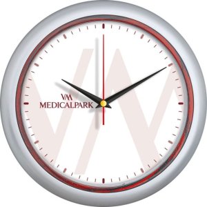 V30-510-G Logo Baskili Duvar Saati Fiyati küçük görsel