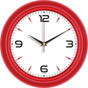 V30-527-K Logo Baskili Duvar Saati Fiyati