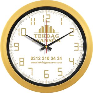V30-546-AV Logo Baskili Duvar Saati Fiyati