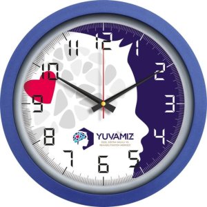 V30-546-L Logo Baskili Duvar Saati Fiyati küçük görsel