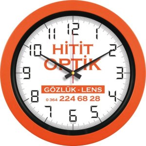 V30-546-T Logo Baskili Duvar Saati Fiyati küçük görsel