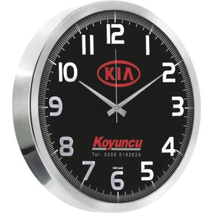 V30-910-GV Logo Baskili Duvar Saati Fiyati