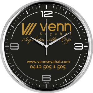 V30-950-GV Logo Baskili Duvar Saati Fiyati