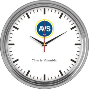 V30-960-B Logo Baskili Duvar Saati Fiyati