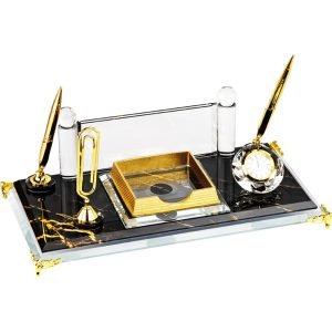 KM-35-SFF Şeffaf Kristal Masa Seti