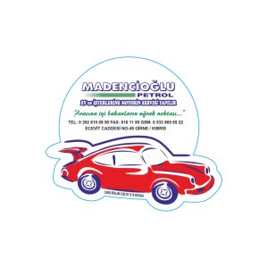 Promosyon Oto Kokusu Baskı