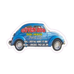 Promosyon Oto Kokusu Baskı