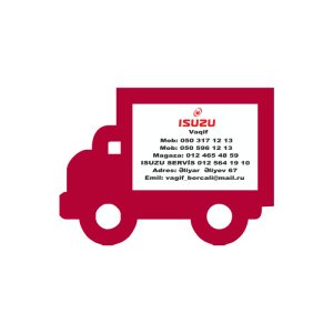 Promosyon Oto Kokusu Baskı