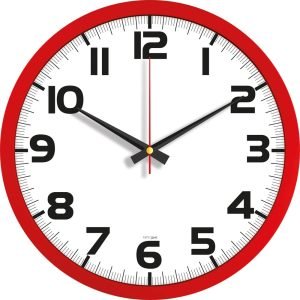 V30-522-SV Plastik Duvar Saati