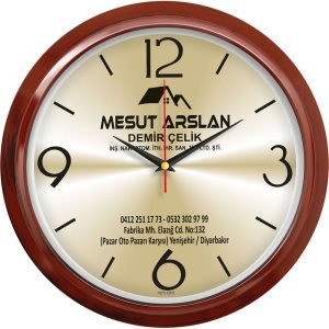 V30-534-KBMZ Plastik Duvar Saati küçük görsel