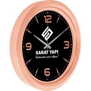 V30-570-B Bronz Metalize Duvar Saati küçük görsel