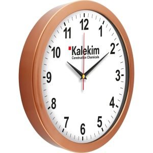 V30-741-A Altın Metalize Duvar Saati