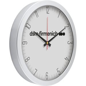 V30-742-G Gümüş Metalize Duvar Saati