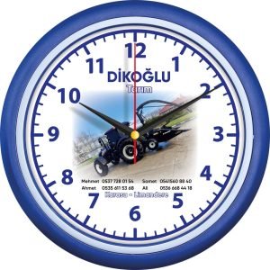 V30-860-S Plastik Duvar Saati